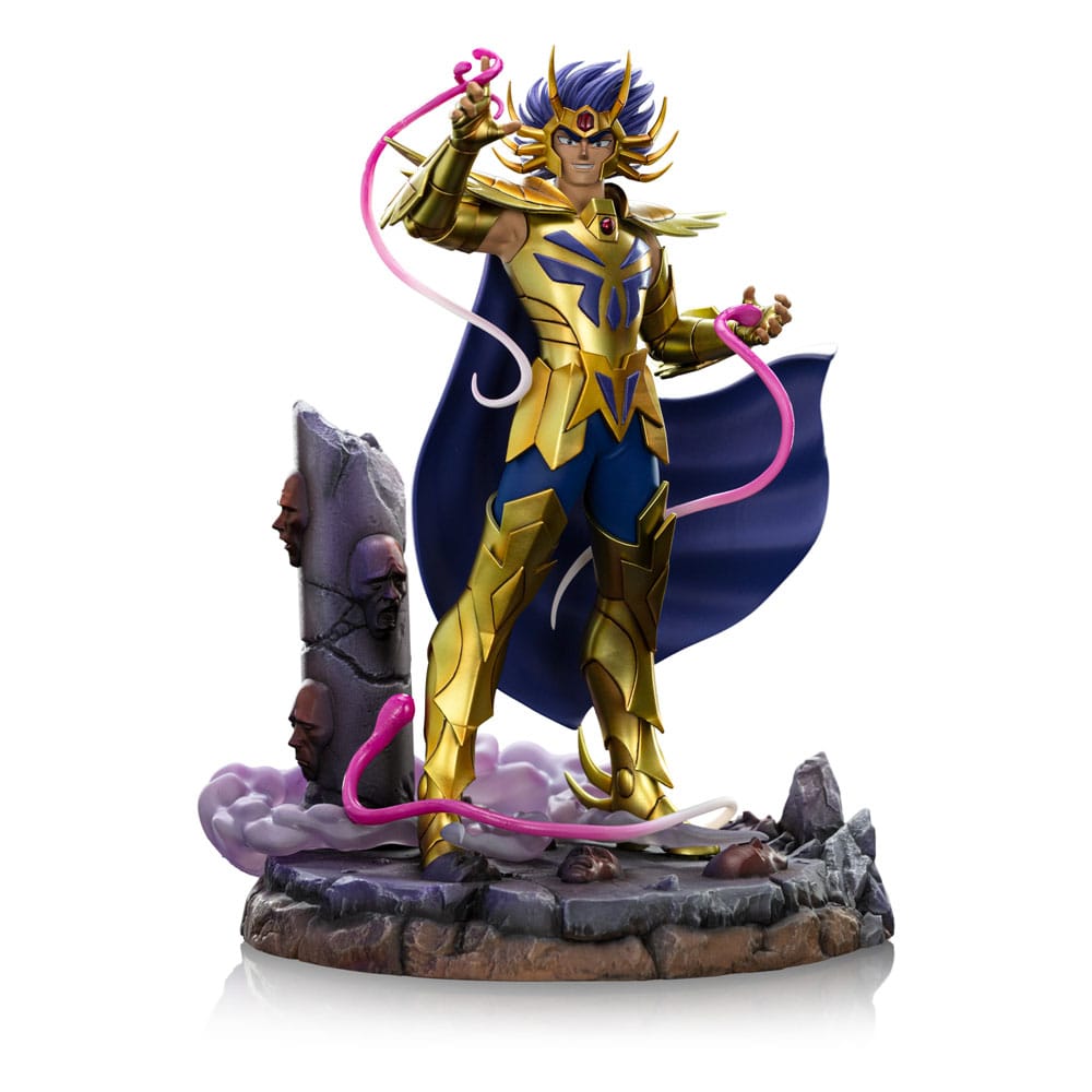 Iron Studios Saint Seiya Art Scale Statue 1/10 TCancer Deathmask 23 cm