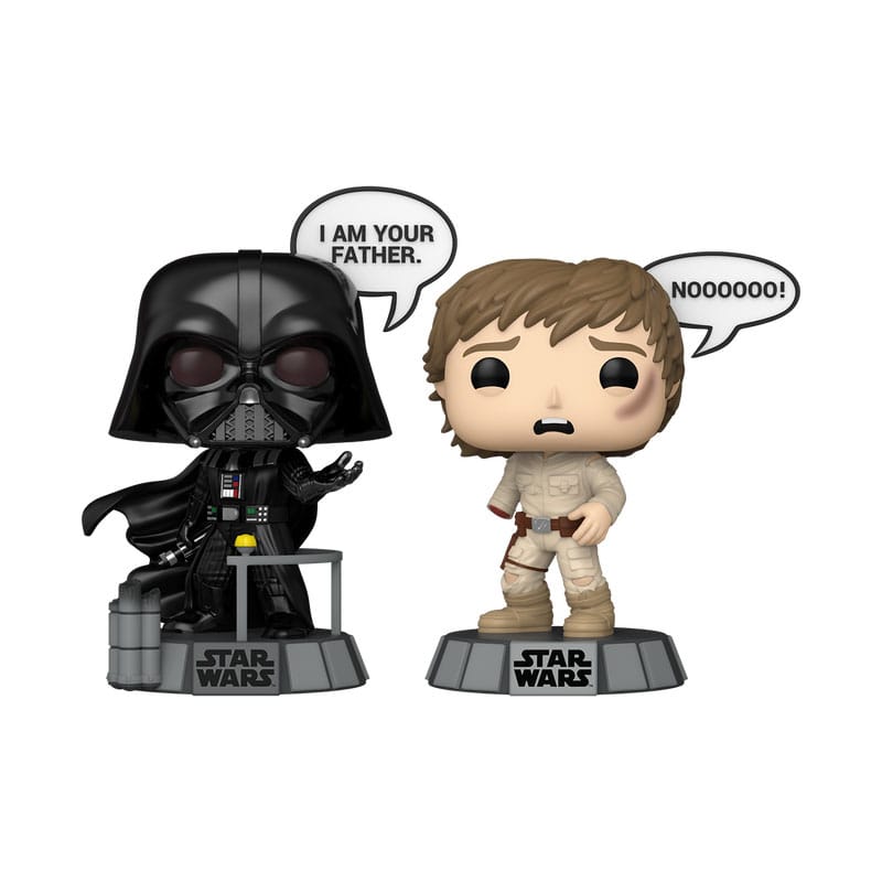 Funko Star Wars: Sayings POP! Vinyl Figures 2-Pack Vader & Luke 9 cm