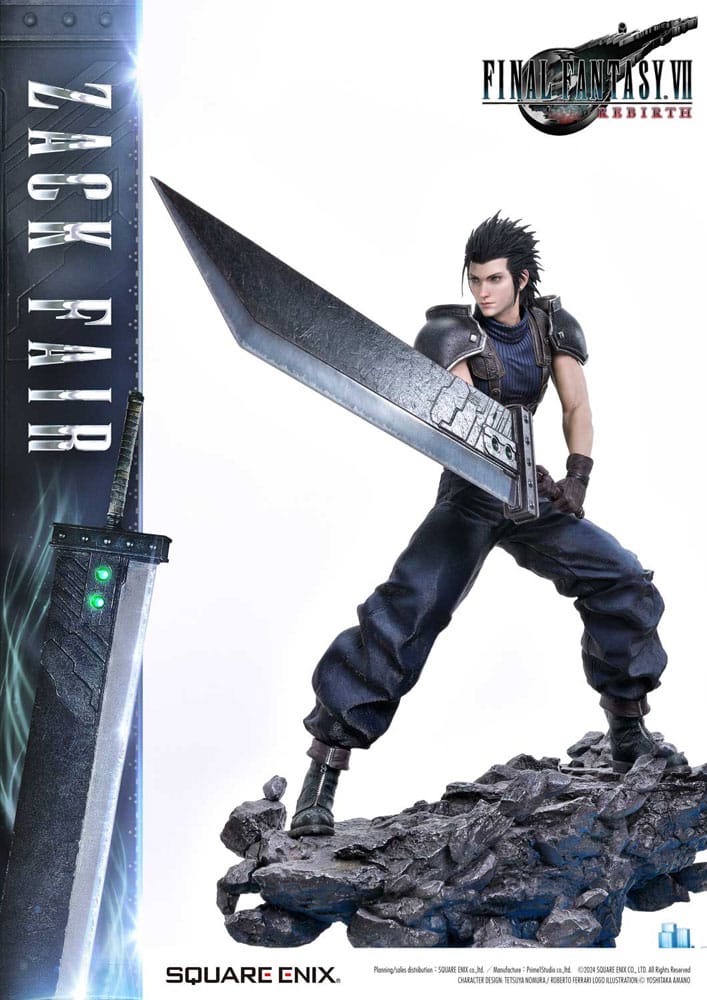 Square-Enix Final Fantasy VII Rebirth Statue 1/4 Zack Fair 57 cm