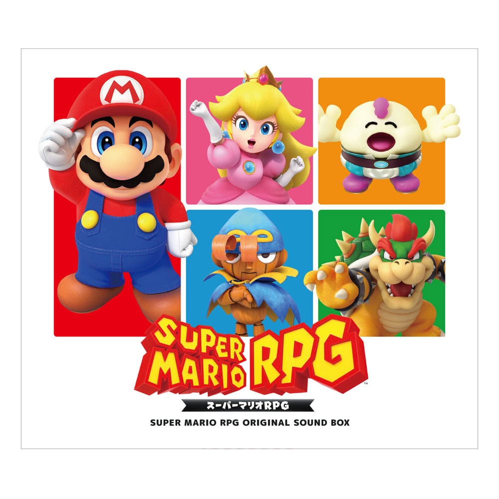 Square-Enix Super Mario RPG (Switch Version) Original Soundtrack 4xCD Deluxe Box Set