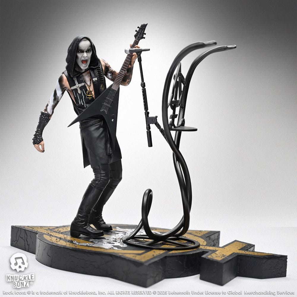 KnuckleBonz Behemoth Rock Iconz Statue Nergal 22 cm