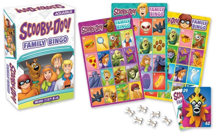 Aquarius Scooby-Doo Board Game Family Bingo *English Version*