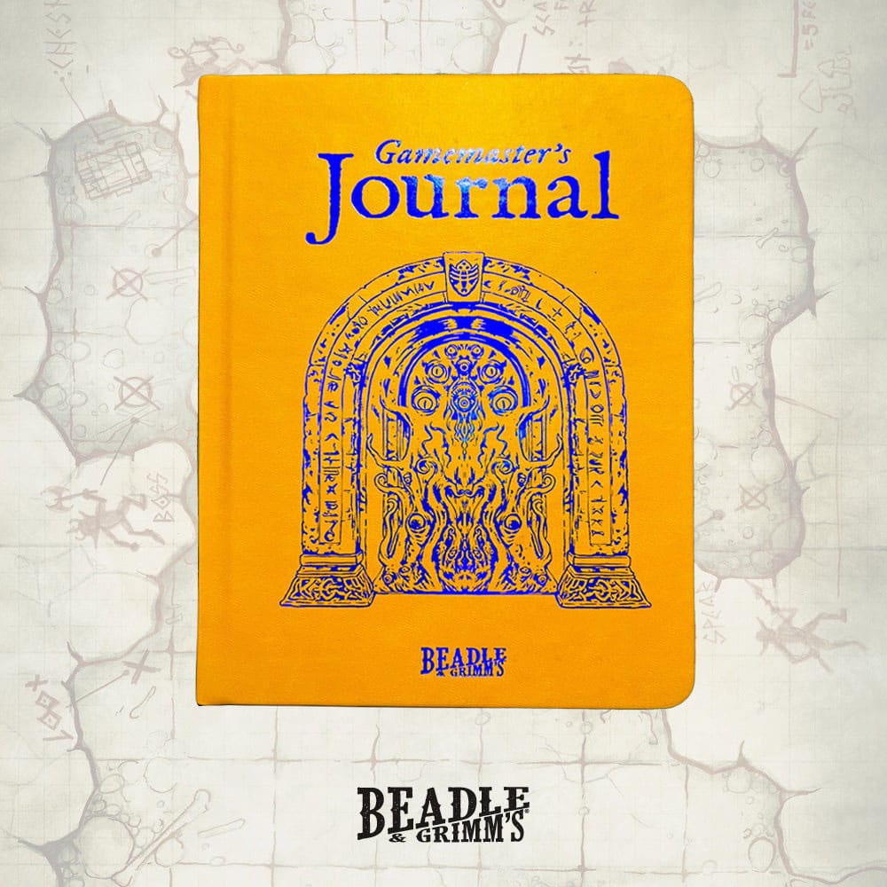 Beadle & Grimm´s Notebook A5 Gamemaster's Journal Orange Portal