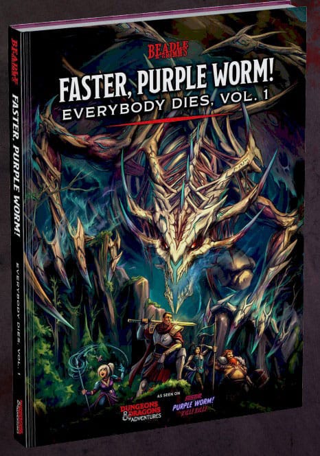 Beadle & Grimm´s Dungeons & Dragons Adventure Book - Faster, Purple Worm