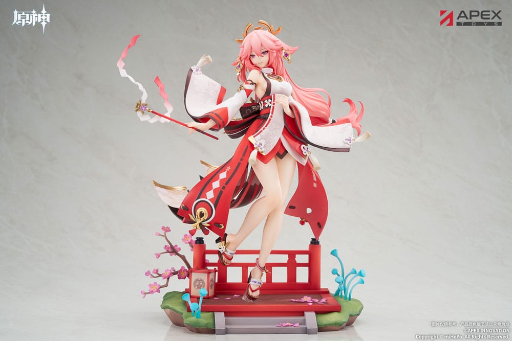 APEX Genshin Impact PVC Statue 1/7 Yae Miko Astute Amusement Ver. 28 cm