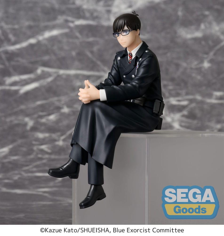 Sega Blue Exorcist Shimane Illuminati Saga PM Perching PVC socha Yukio Okumura 14 cm