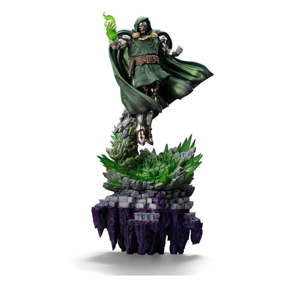 Iron Studios The Infinity Gauntlet Marvel Legends Diorama Statue 1/10 Doctor Doom Deluxe Edition 42 cm