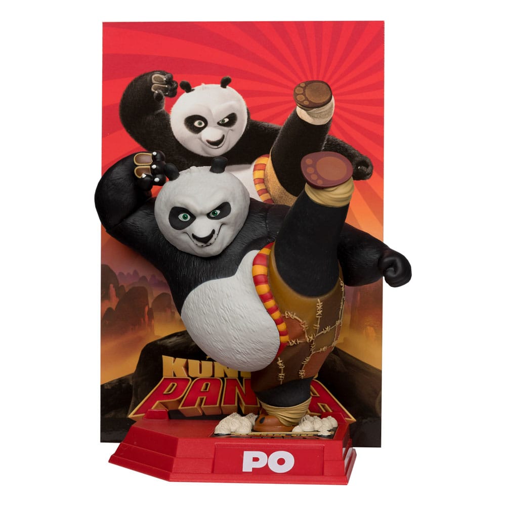 McFarlane Toys Kung Fu Panda Movie Maniacs PVC Statue Po 17 cm
