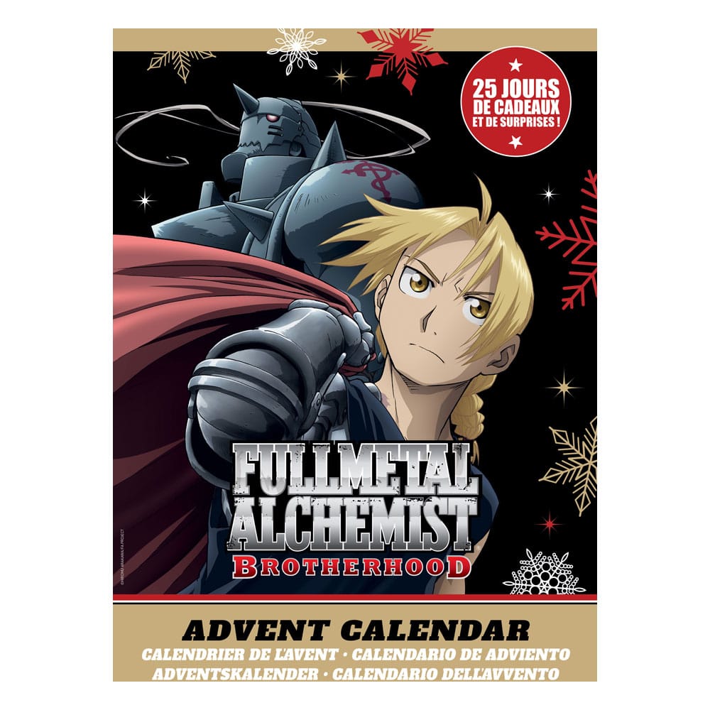 Ynnis Editions Fullmetal Alchemist Advent Calendar