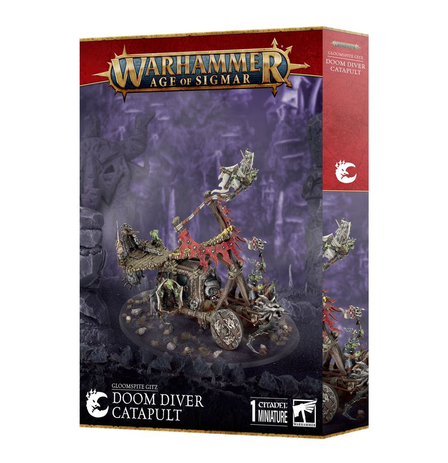 Games Workshop Warhammer: Age of Sigmar - mini figurka - Gloomspite Gitz: Doom Diver Catapult