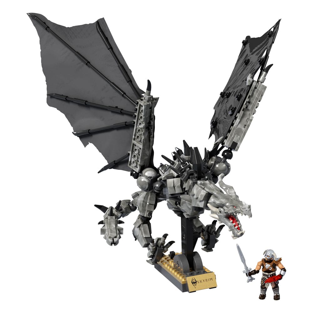 Mattel The Elder Scrolls V: Skyrim MEGA Construction Set Alduin the World Eater