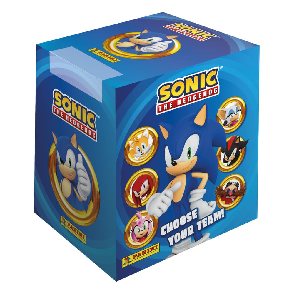 Panini Sonic the Hedgehog Sticker Collection Display (36)