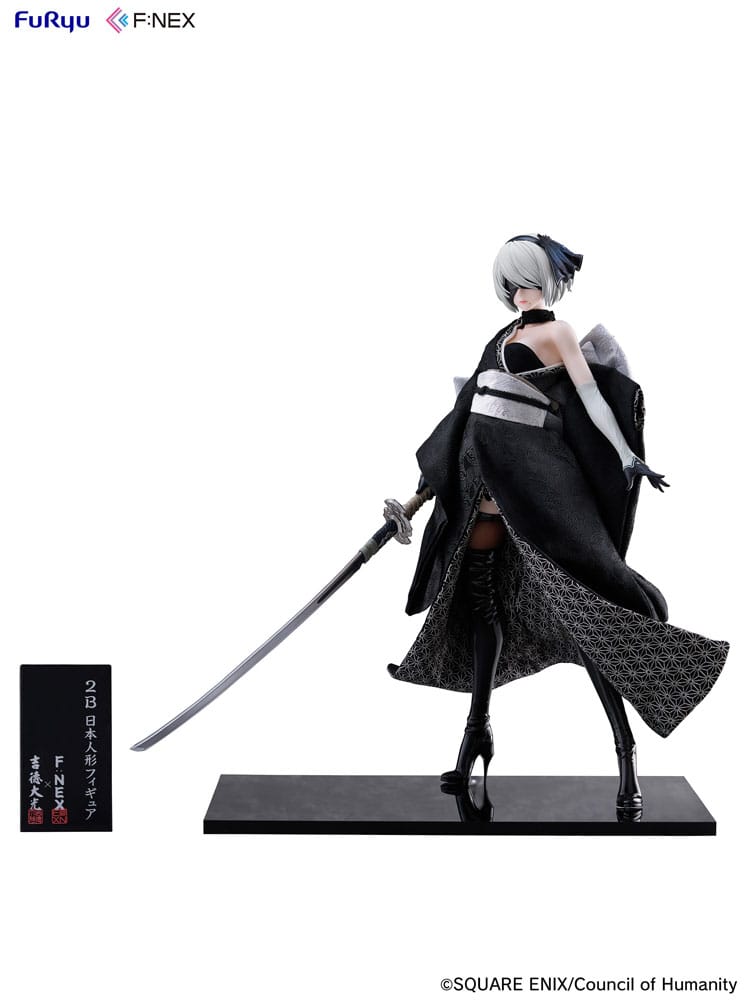 Furyu Nier: Automata Ver1.1a F:Nex PVC Statue 1/4 2B Japanese Doll 43 cm