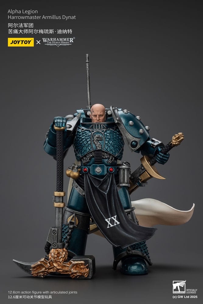 Joy Toy (CN) Warhammer akční figurka The Horus Heresy Alpha Legion Harrowmaster Armillus Dynat 20 cm