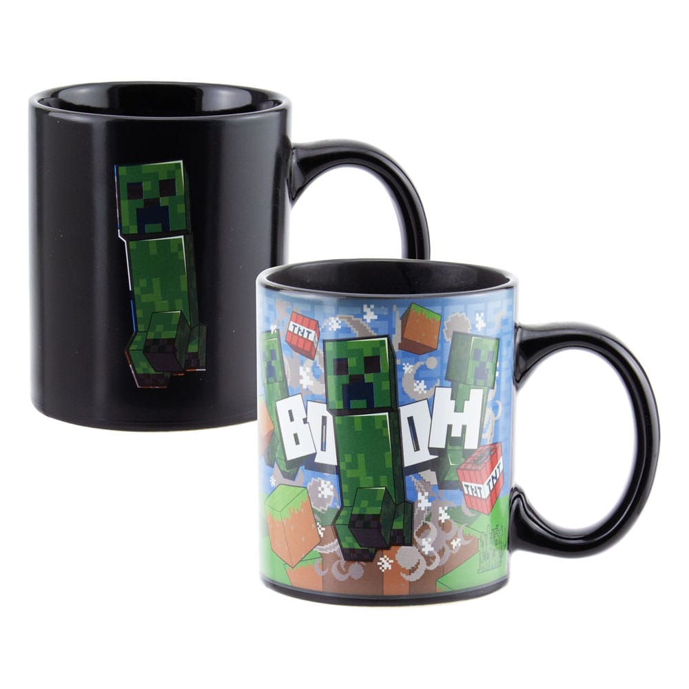 Paladone Products Minecraft Heat Change Mug Creeper
