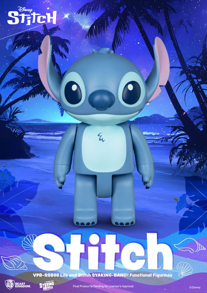 Beast Kingdom Toys Lilo & Stitch Syaking Bang Vinyl Bank Stitch 30 cm