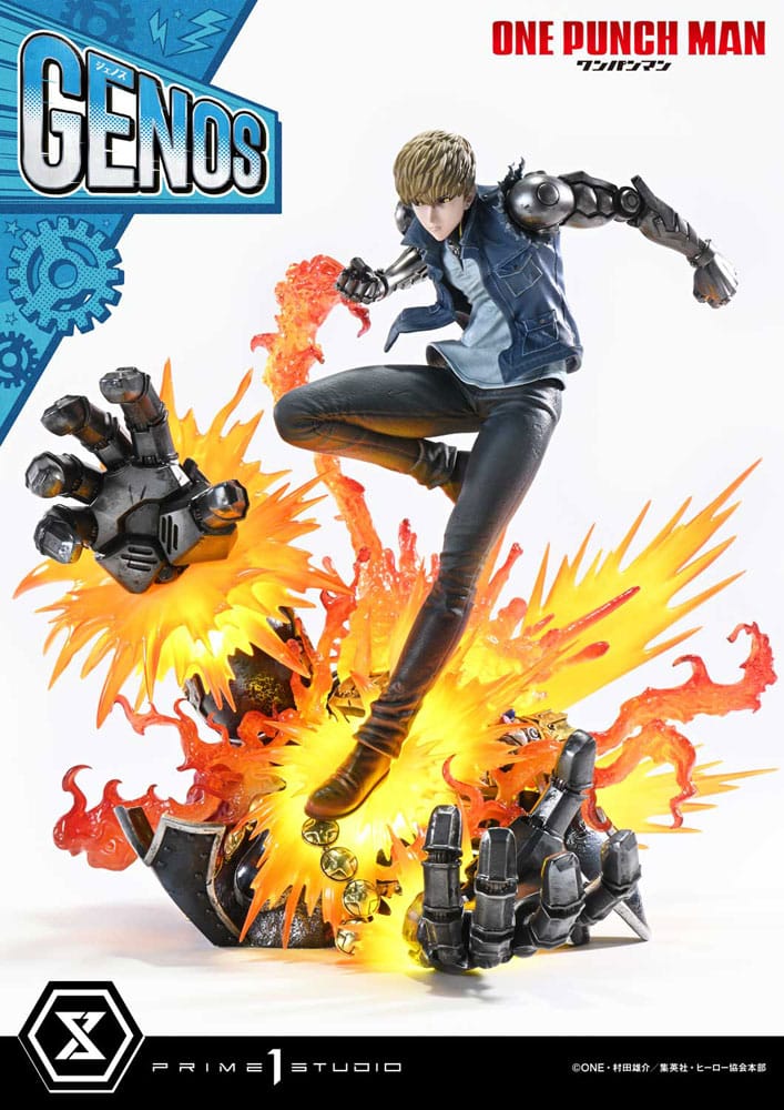 Prime 1 Studio One Punch Man Concept Masterline Series Statue 1/6 Genos 33 cm