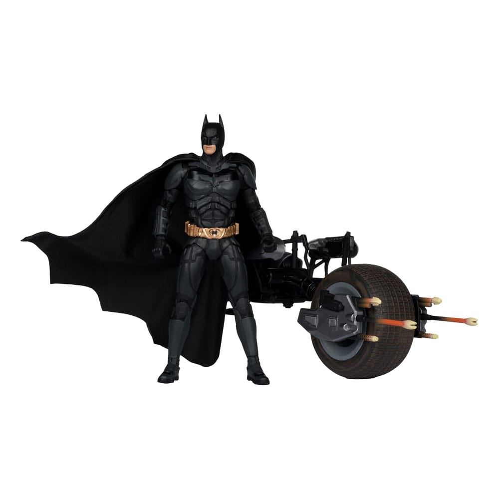 McFarlane Toys The Dark Knight DC Multiverse Action Figure with Vehicle Batman & The Batpod 18 cm