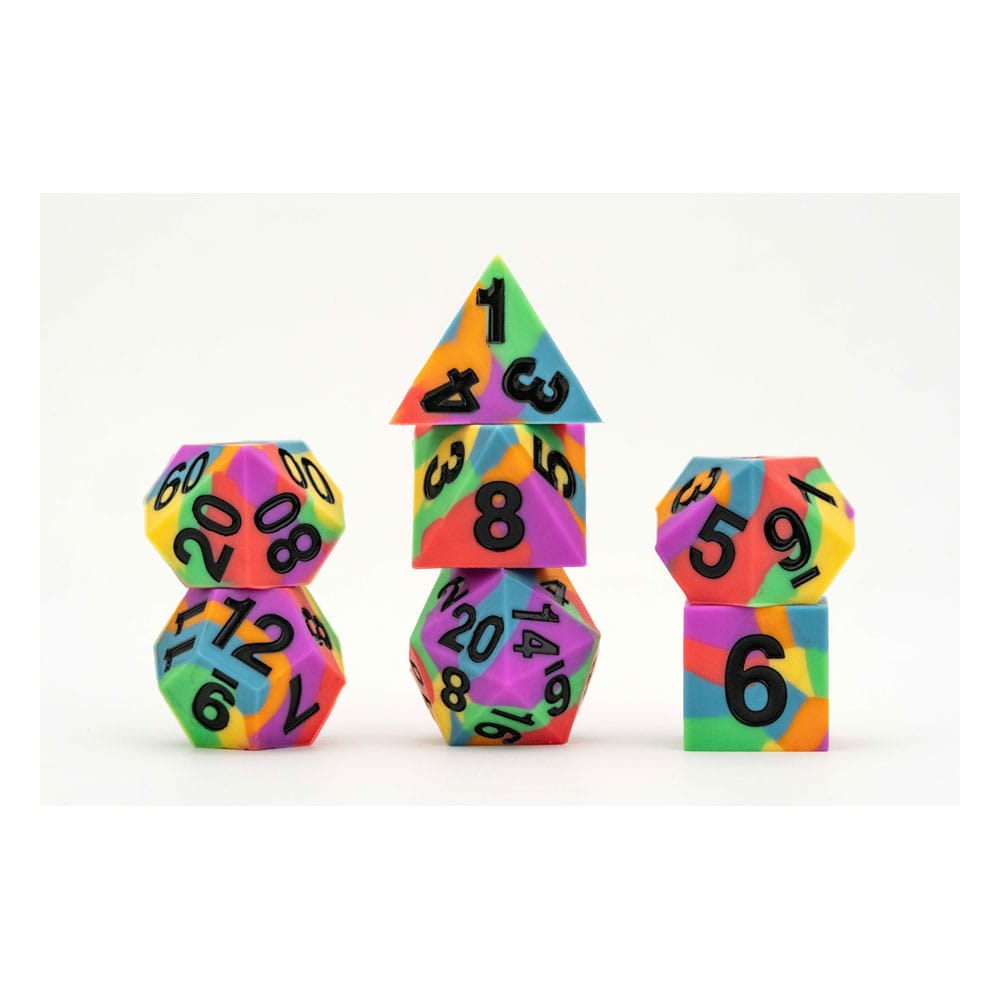 FanRoll MDG Dice Set Pride Rainbow Flag
