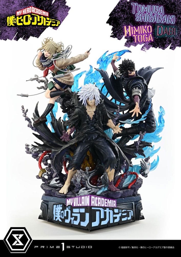 Prime 1 Studio My Hero Academia Statue Ultimate Premium Masterline Tomura Tomura Shigaraki, Dabi & Himiko Toga 69 cm