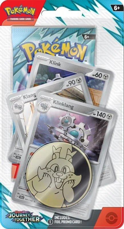 Nintendo Pokémon TCG: Scarlet & Violet - Journey Together - Premium Checklane Blister - Klinklang (EN)