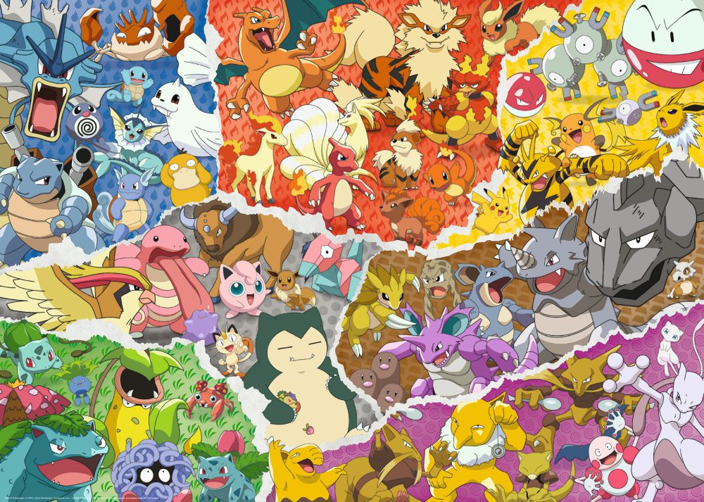 Ravensburger Pokémon 1000 dílků