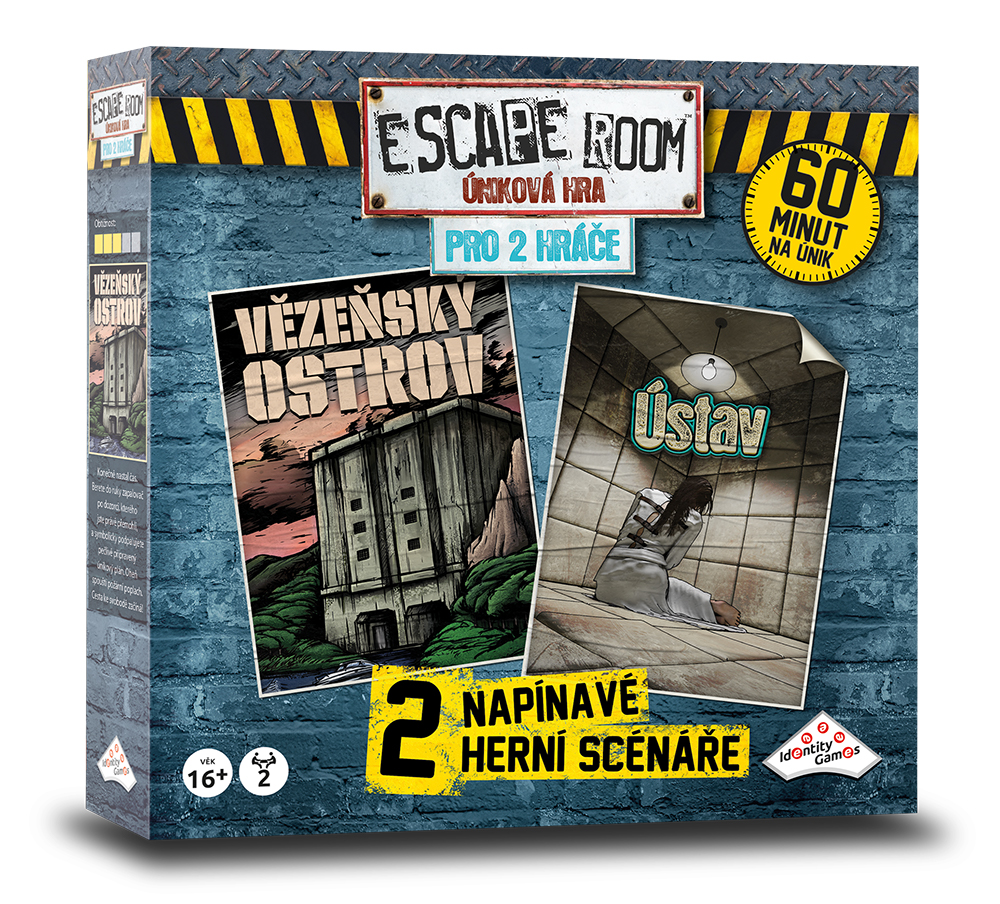 Identity Games ESCAPE ROOM pro 2 hráče