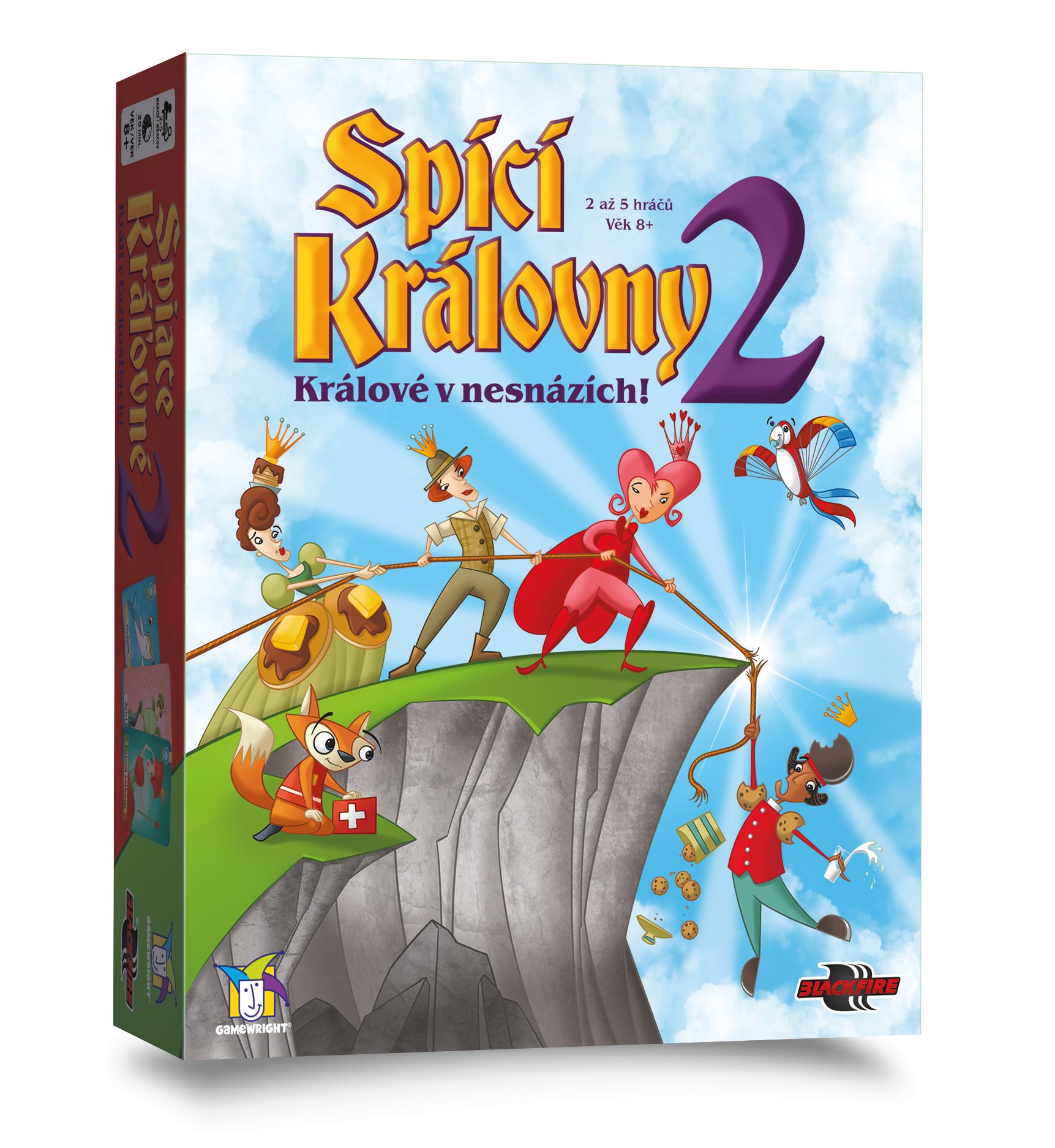 Gamewright Spící královny 2: Králové v nesnázích!