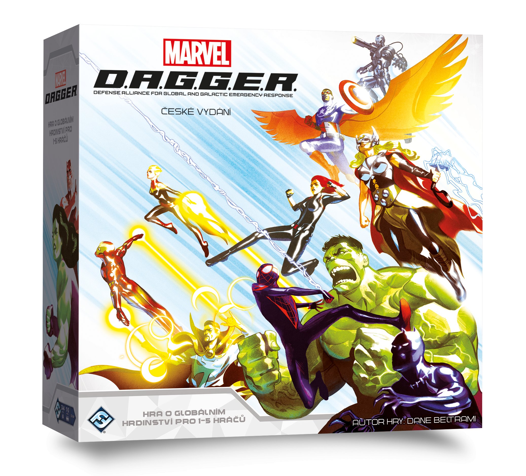 Fantasy Flight Games Marvel D.A.G.G.E.R. - desková hra - CZ