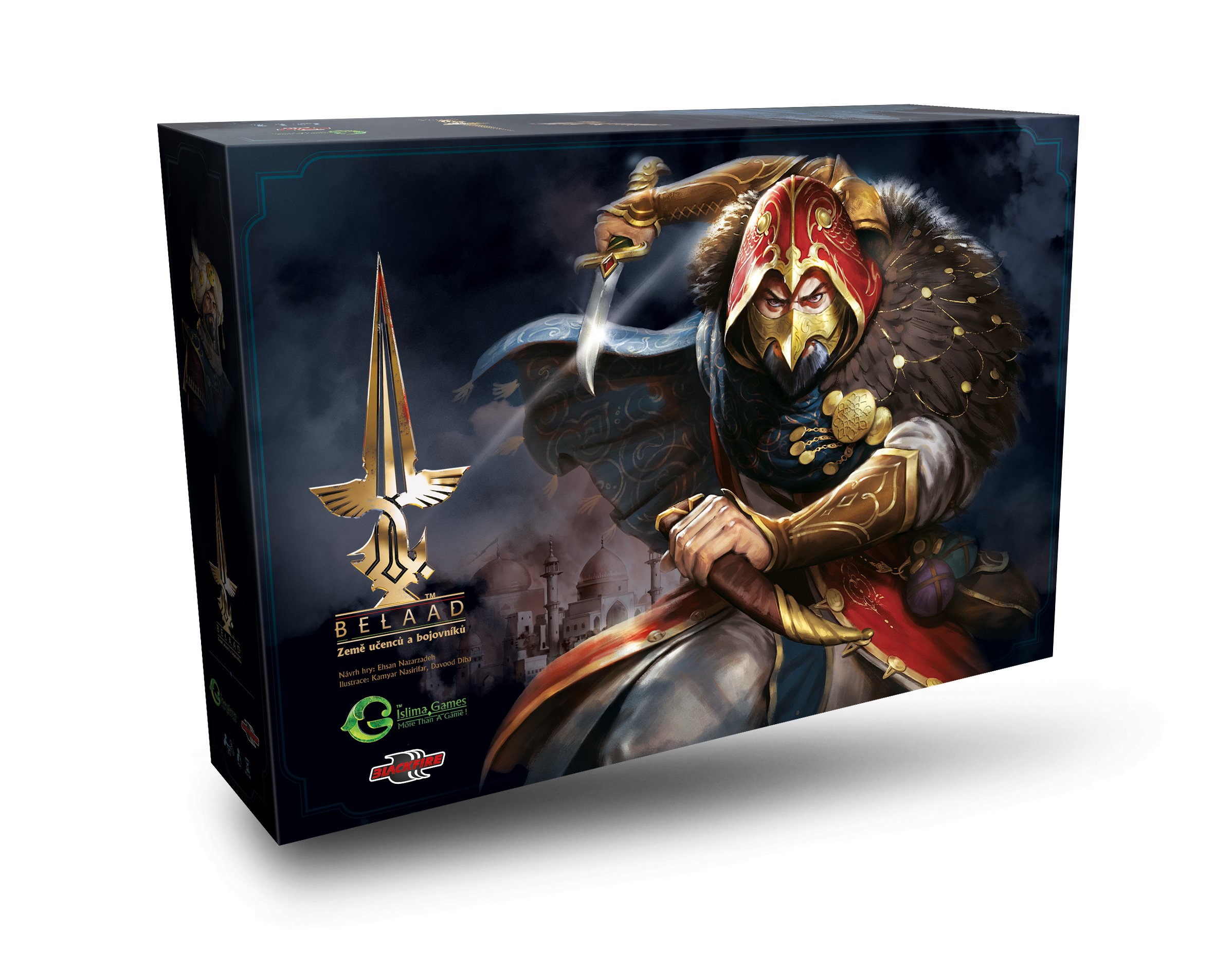 Islima Games Belaad: Země učenců a bojovníků - karetní hra - CZ