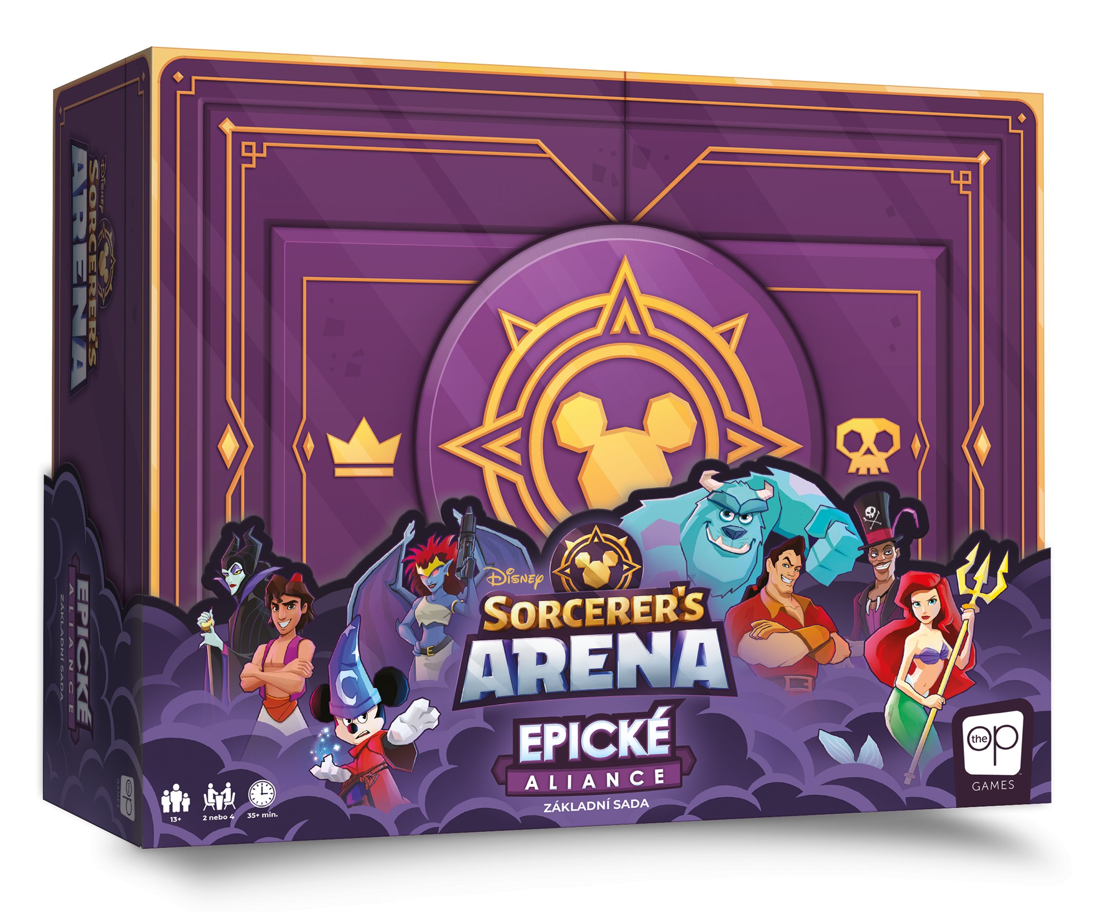 USAopoly Disney Sorcerer’s Arena: Epické aliance - desková hra - CZ