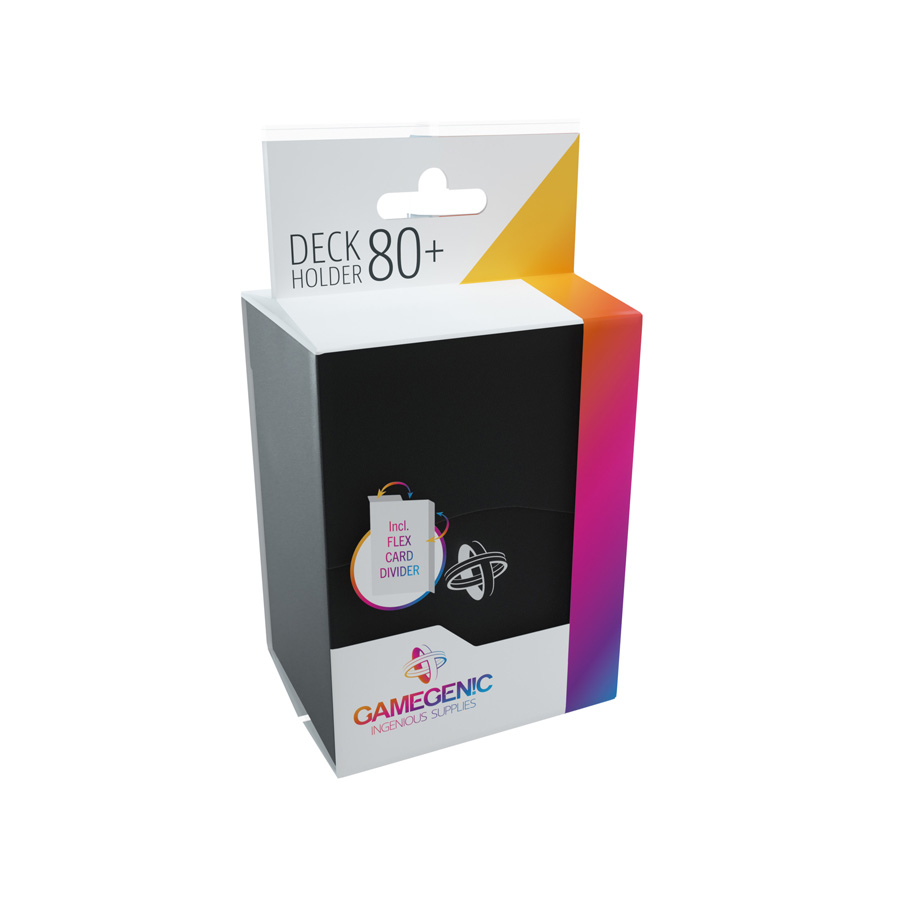 Gamegenic Gamegenic: Deck Holder80+ Black