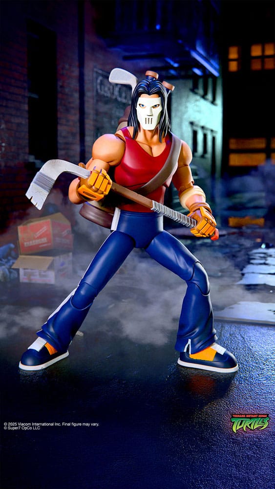 Super7 Ninja Želvy Ultimatesí akční figurka série 13 Casey Jones 18 cm