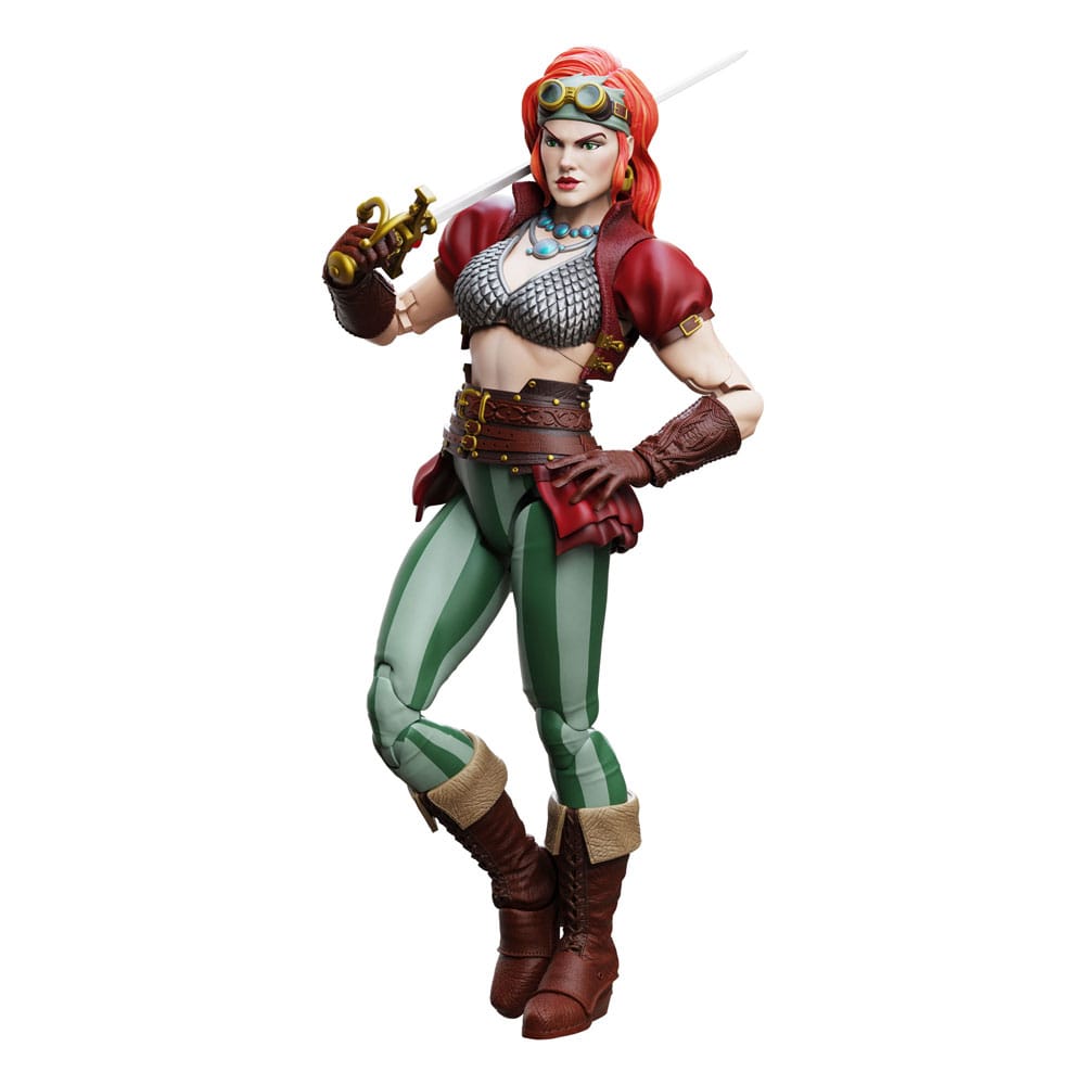 Boss Fight Studio Epic H.A.C.K.S. Action Figure 1/12 Red Sonja Steampunk