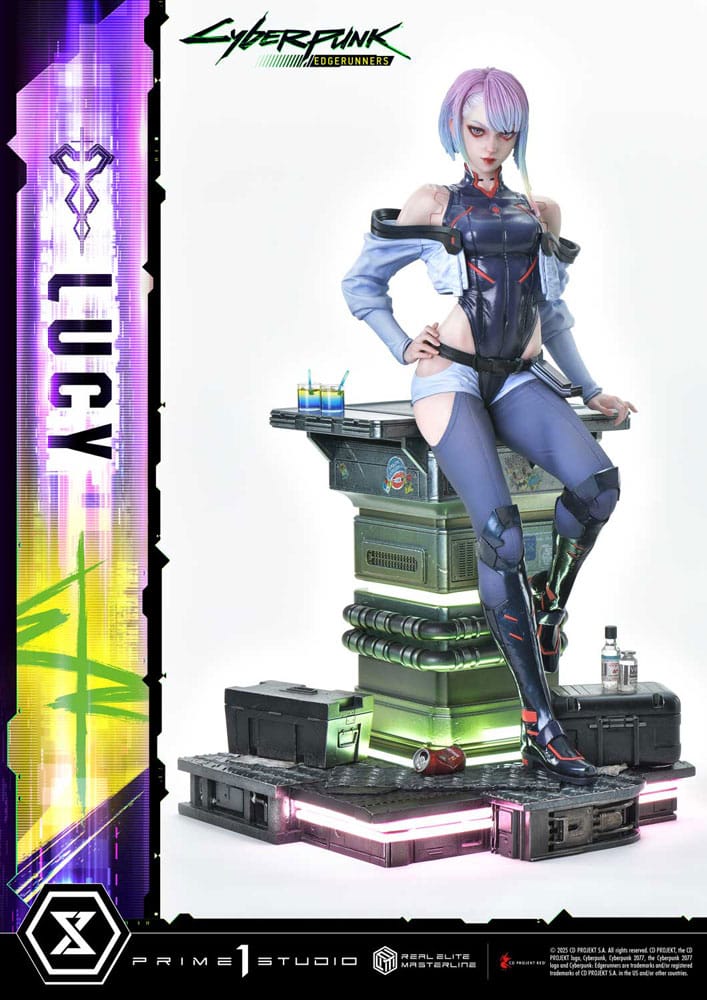 Prime 1 Studio Cyberpunk: Edgerunners Real Elite Masterline Series Statue 1/4 Lucy 50 cm
