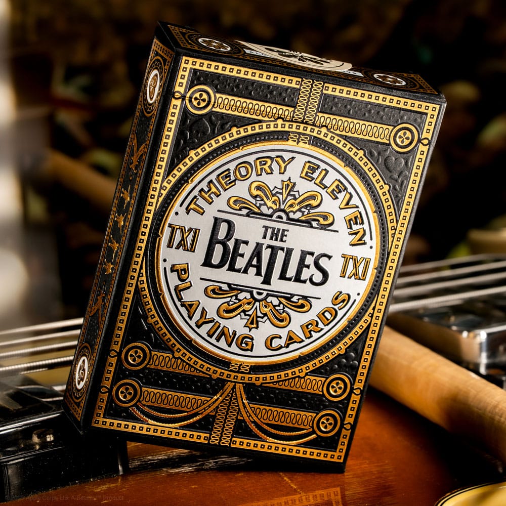 Theory11 The Beatles Playing Cards Black Special Edition