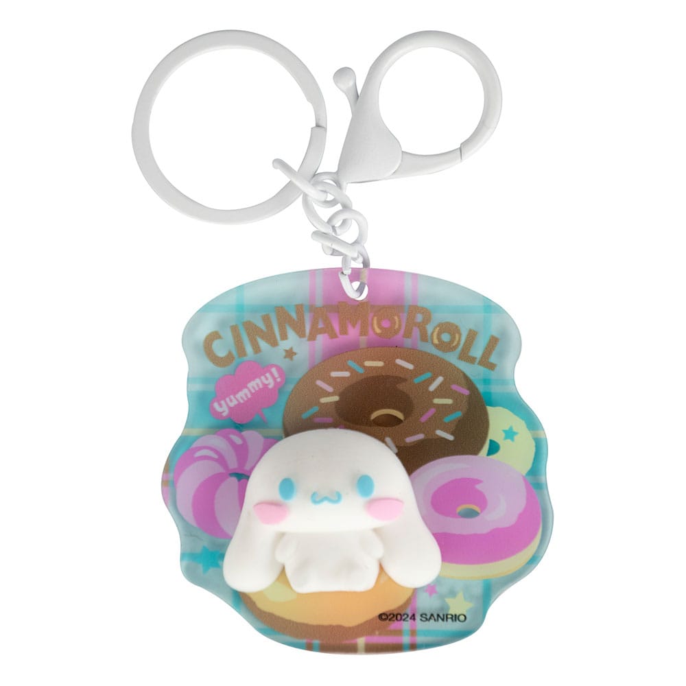 Blue Sky Studios Sanrio 3D Acrylic Keychain Cinnamoroll
