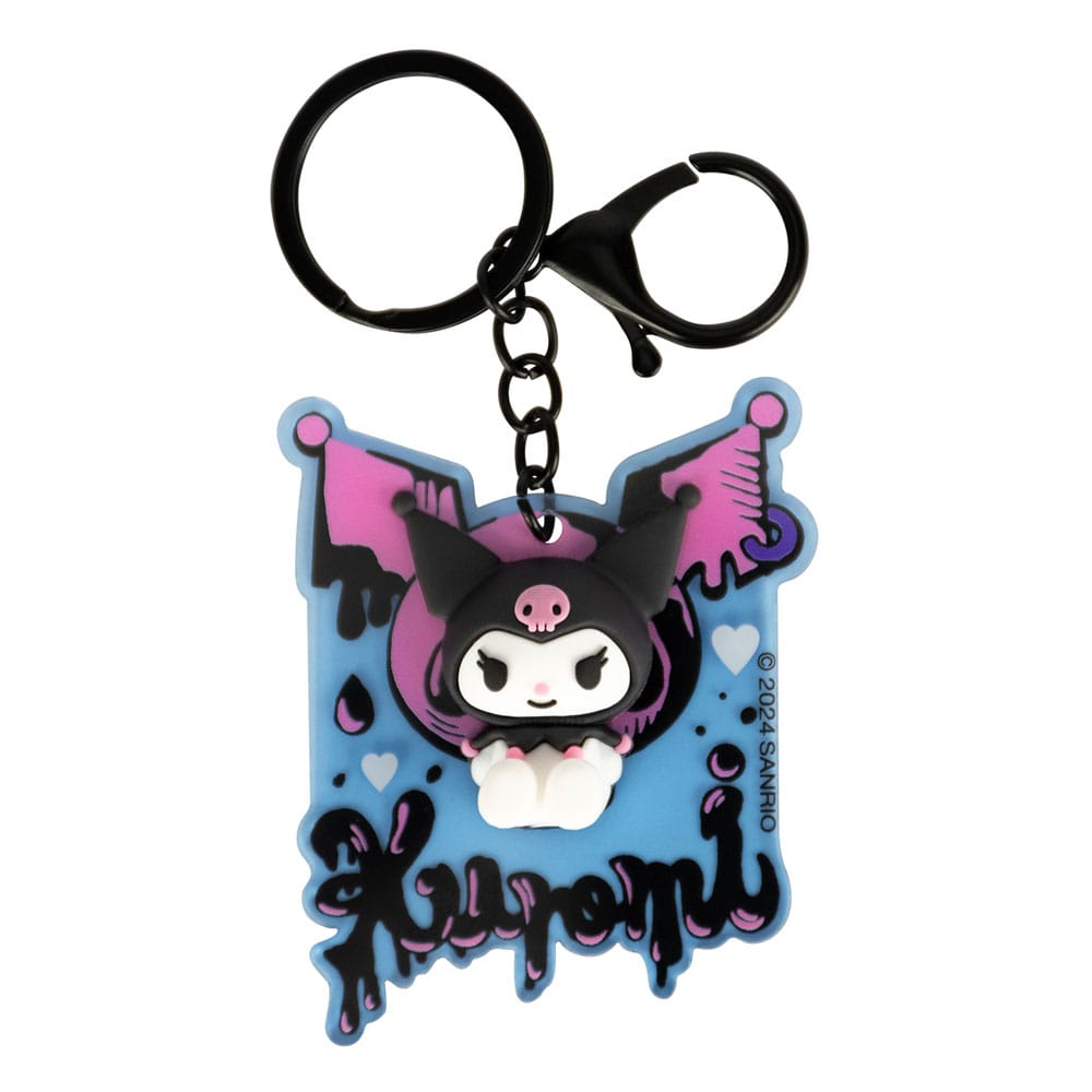 Blue Sky Studios Sanrio 3D Acrylic Keychain Kuromi