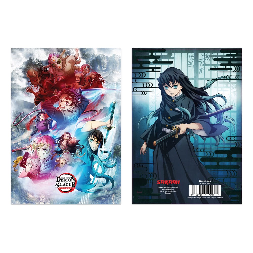Sakami Merchandise Demon Slayer: Kimetsu no Yaiba Notebook