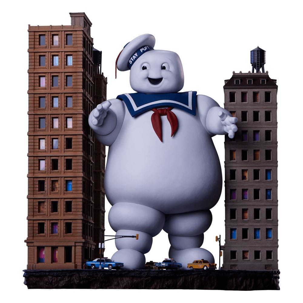 Premium Collectibles Studio The Ghostbusters Diorama Statue Stay Puft Marshmallow Man 74 cm