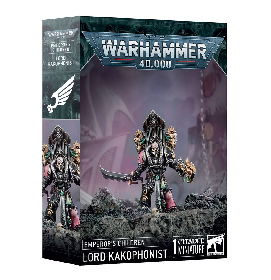 Games Workshop Warhammer 40,000 - mini figurka - Emperor's Children: Lord Kakophonist