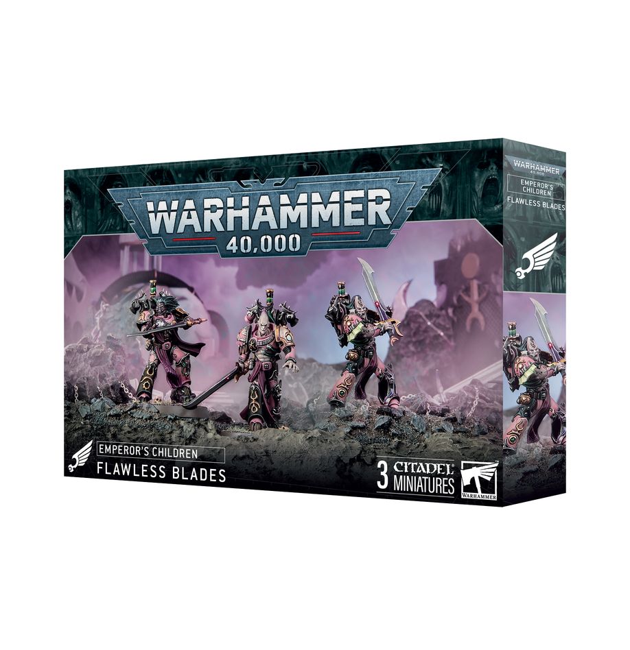 Games Workshop Warhammer 40,000 - mini figurky - Emperor's Children: Flawless Blades