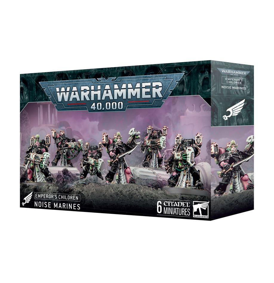 Games Workshop Warhammer 40,000 - mini figurky - Emperor's Children: Noise Marines