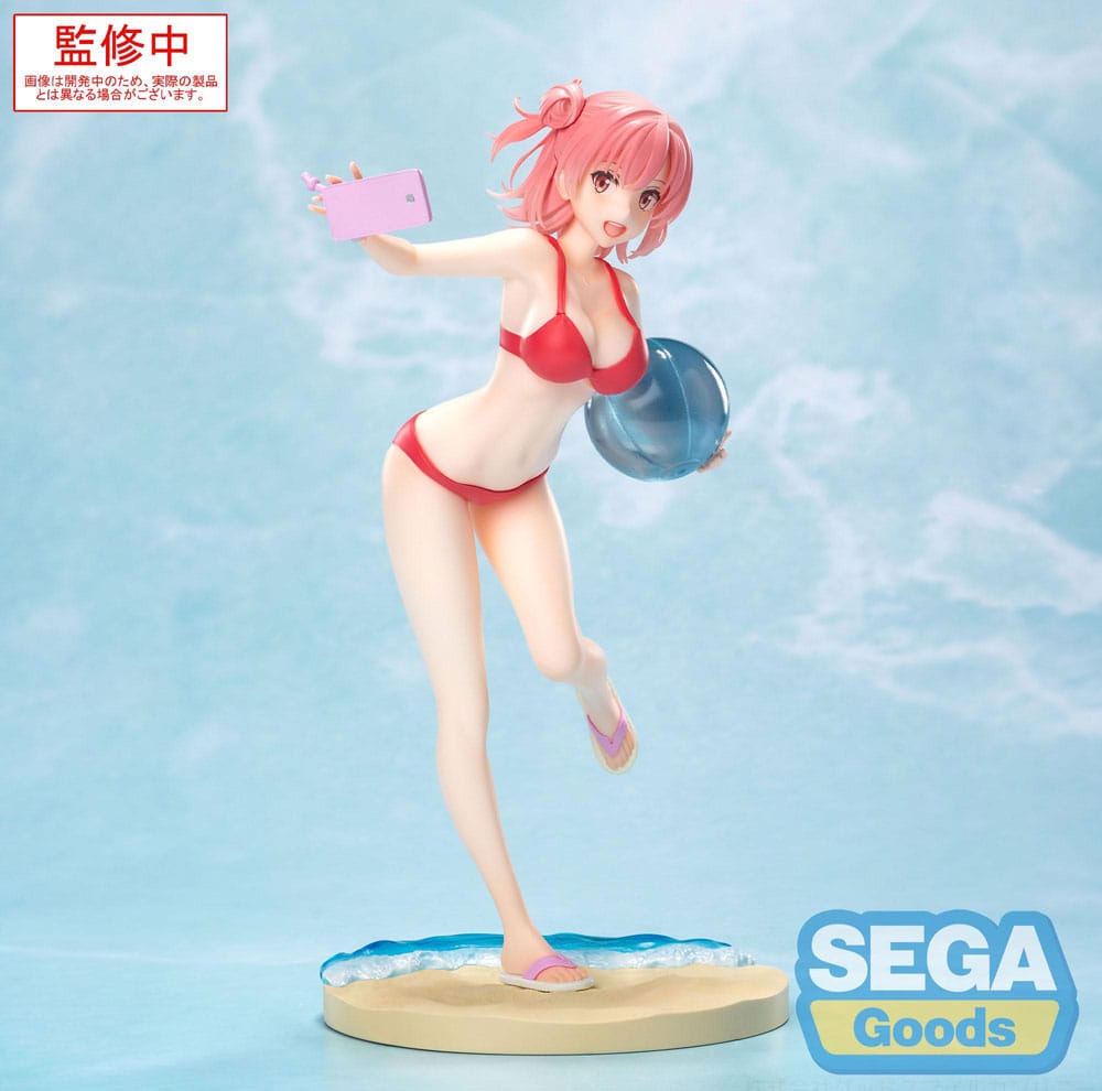 Sega My Teen Romantic Comedy SNAFU Climax Luminasta PVC socha Yui Yuigahama Midsummer Tokyo Bay 19 cm
