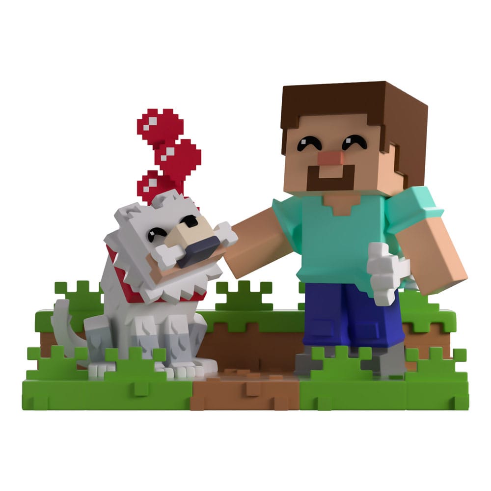 Youtooz Minecraft Vinyl Figure Taming a Wolf 10 cm