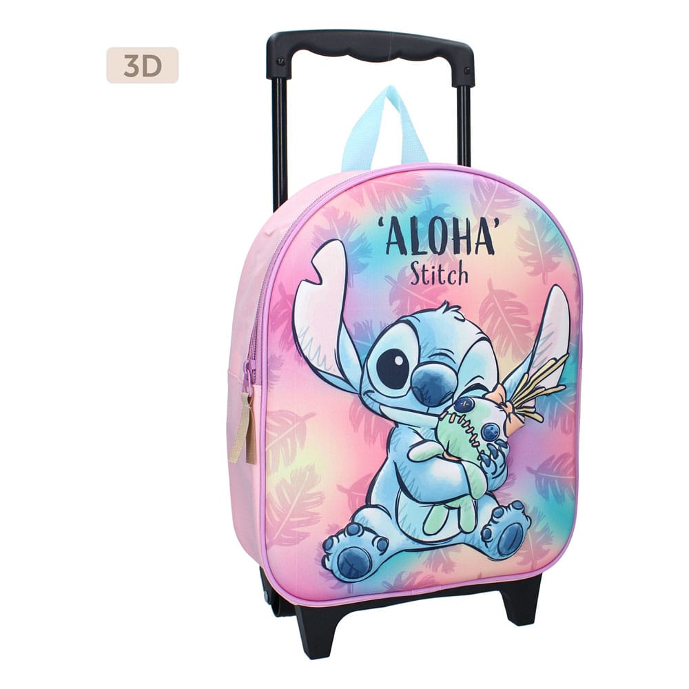 Vadobag Lilo & Stitch Trolley Backpack 3D Great Escapes 32 cm