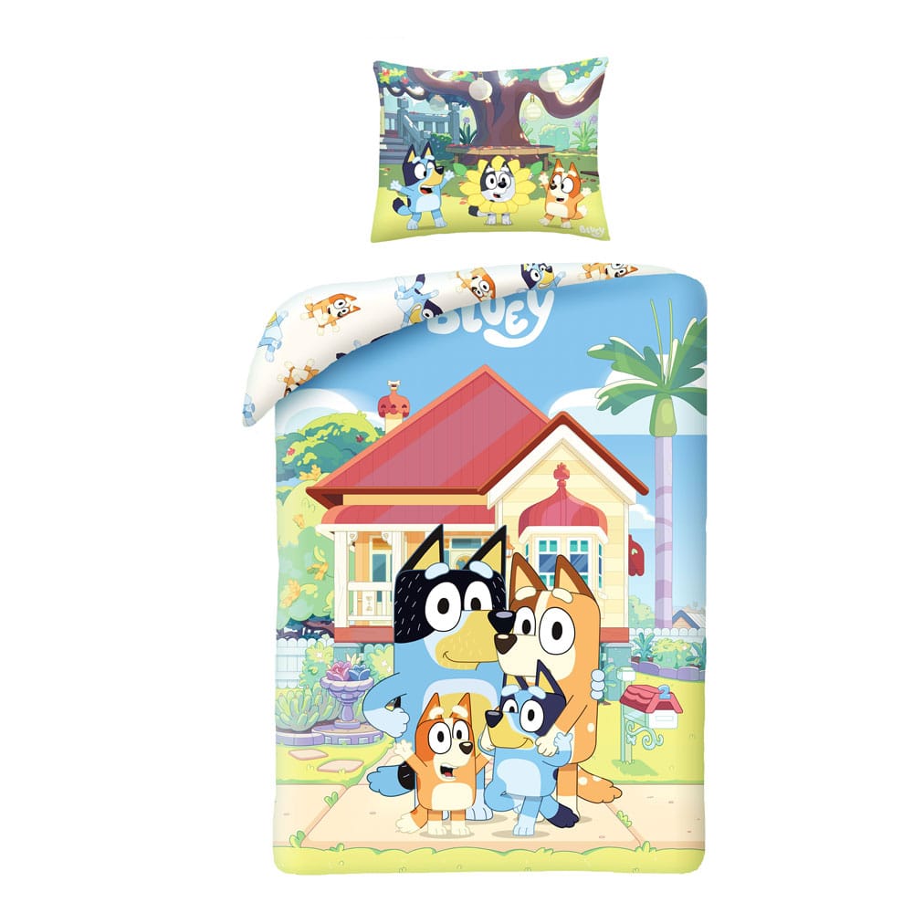 Halantex Bluey Duvet Set Ver. 1 140 x 200 cm / 70 x 90 cm