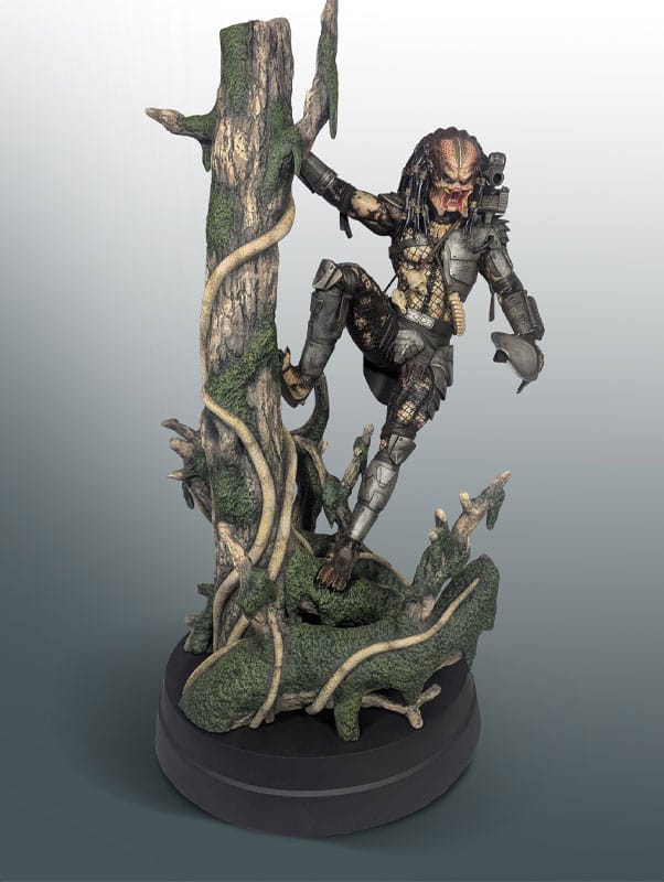 Hollywood Collectibles Group Predátor Socha 1/4 Jungle Hunter 91 cm