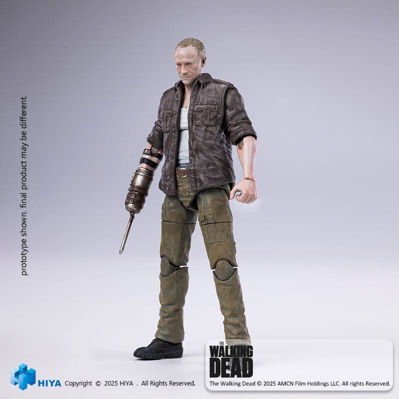 Hiya Toys The Walking Dead Exquisite Mini akční figurka 1/18 Merle 11 cm