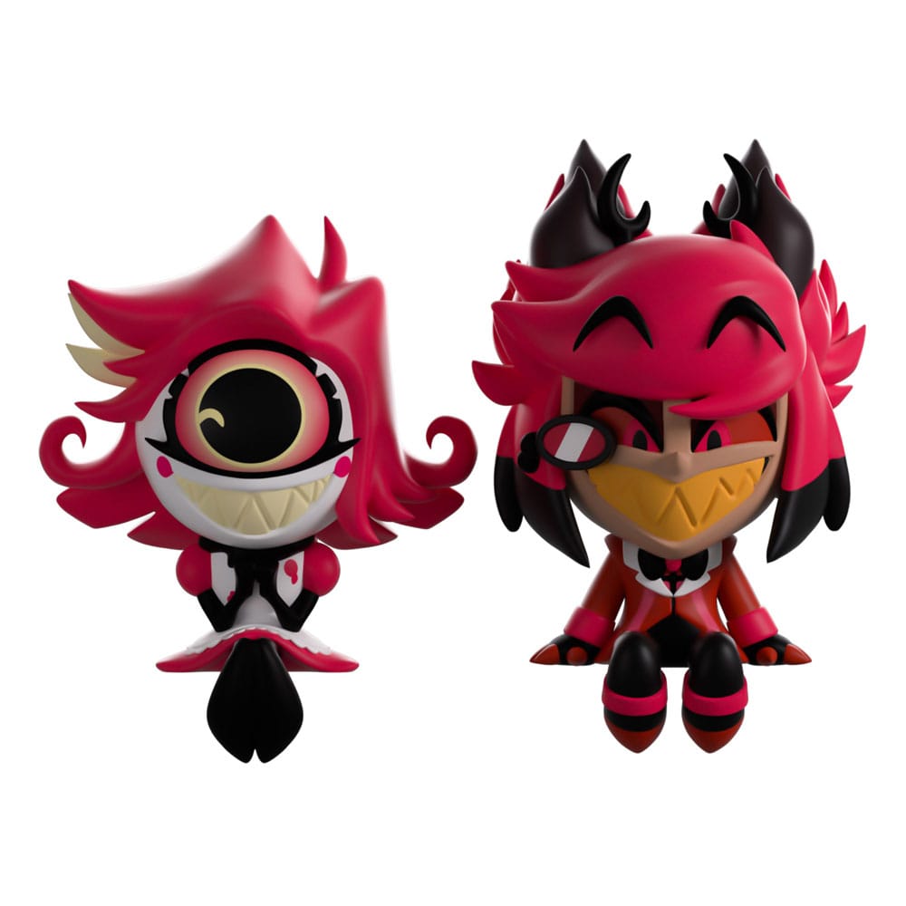 Youtooz Hazbin Hotel figurky Alastor & Niffty Monitor Buddiez